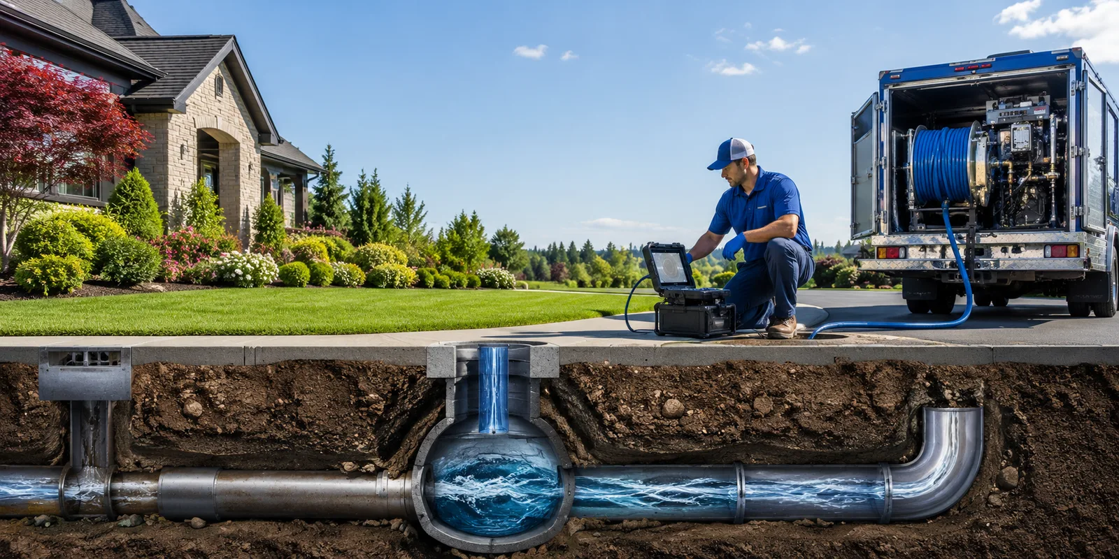 Drainage restoration information for Rhodell, WV
